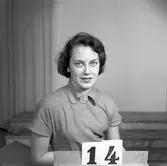 Telegrafverket legitimationskort. 3 januari 1952.
Fotografi nr 14.
