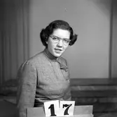 Telegrafverket legitimationskort. 3 januari 1952.
Fotografi nr 17.
