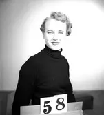Telegrafverket legitimationskort. April 1952.
Fotografi nr 58.


