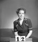 Telegrafverket legitimationskort. 15 augusti 1952.
Fotografi nr 12.


