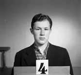 Telegrafverket legitimationskort. 23 juni 1953.
Fotografi nr 4.