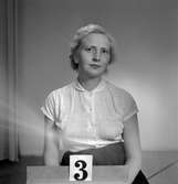 Telegrafverket legitimationskort. 26 augusti 1953
Fotografi nr 3.