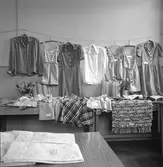 Utställning av kläder