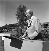 Hållnäs Lantbruksutställning. Uppland den 6 augusti 1949