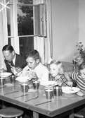 Stigslunds skola. Barnbespisning den 5 oktober 1949