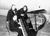 Hilding Petterssons trio på radiostudion den 3 maj 1950