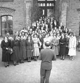 Seminariets examen. Den 17 maj 1950