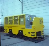 Gävle Vagnverkstad AB, den 4 september 1978. Lok DL8 M14

