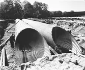 Gävle Galvan, 23 september 1971. Vägtrumma


