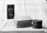 Kaffepaket och kaffeburkar från Gevalia