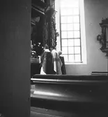 Kyrkoherde-installation i Heliga Trefaldighet. Mars 1939. Reportage för Gefle Dagblad
