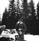 Officerarnas orienteringstävling. Februari 1939. Reportage för Gefle Posten





