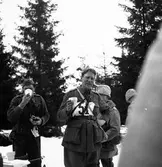 Officerarnas orienteringstävling. Februari 1939. Reportage för Gefle Posten





