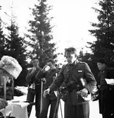 Officerarnas orienteringstävling. Februari 1939. Reportage för Gefle Posten





