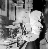 Interiör från ateljén, den 12 december 1950.


