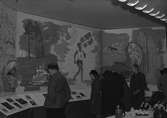 Konsum Alfas Gunder Hägg-utställning. Oktober 1943
