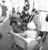 Konsum Alfa. Festen i Folkparken, den 25 Augusti 1943.

