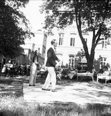 Cirkus Scotts föreställning vid lasarettet. Juni 1943
