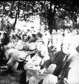 Cirkus Scotts föreställning vid lasarettet. Juni 1943