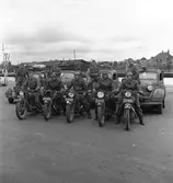 Bilpluton. Bilden tagen vid Inre hamn. Juli 1943

