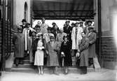 Utländska pressmän på besök. Juni 1939



