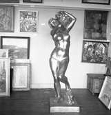 Foto av skulptur. Juli 1939. Reportage för Arbetarbladet


