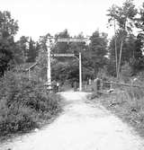 Bilolycka vid Furuvik. Reportage för Arbetarbladet. Juli 1939