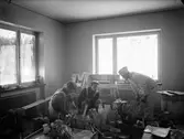 Interiör från nybygget. Yngve Nilsson. November 1939
