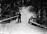 Skidåkning. Februari 1943