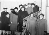 Socialdemokratiska Kvinnoklubbens besök i Arbetarbladet 9 november 1944. Införd i Arbetarbladet 10 november 1944

