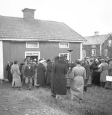 Reportage för Gefle Posten. Auktion. År 1936

