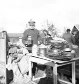 Reportage för Gefle Posten. Auktion. År 1936
