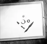 Fornsaker. Folkskollärare Söderman, Bergby. 1937



