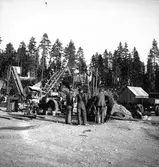 Vägarbete. Furuviksvägen. Reportage för Gefle Dagblad. År 1937



