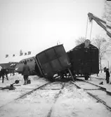 Reportage för Gefle Dagblad. Jernvägsolyckan vid Norra Station. November 1937
