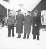 Polisens stafettävling. Skidåkning. 1935




