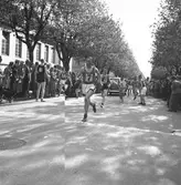 Reportage för Gefle-Posten. Stafett. Gävle runt. 1936


