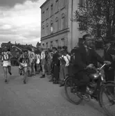 Reportage för Gefle-Posten. Stafett. Gävle runt. 1936



