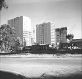 År 1956. Höghus på Söder





