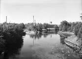 Svanens Manufactur AB. Testeboån. Strömsbro. Juli 1944