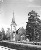 Juni 1953. Bomhus Kyrka.





