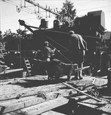 Järnvägsviadukten Nynäs.
