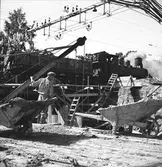 Järnvägsundergången Nynäs.
Norra Kungsvägen.
