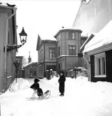 Ostaffären ligger på Södra Kungsgatan.
