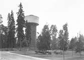 Gamla vattentornet i Sandviken. År 1944.