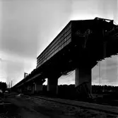 Gjutvagnen i vilken körbanan på Ölandsbron tillverkades.