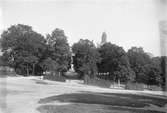 Odinslund från Slottsbacken, Uppsala 1886