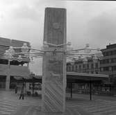 En av stortorgets Pyloner. Den 9 oktober 1947
Gävle Kommun

