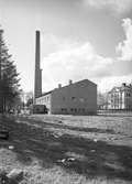 Panncentralen Swendsén & Wikström Värmepannefabrik på Brynäs, vid 