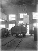 Lastning av pannor
Swendsén o Wikström Värmepannefabrik på Brynäs under 1940 -talet hade man 300 anställda. Företaget köptes upp av Svenska Järnvägsverkstad 1955 och fick namnet ASJ-PARCA.

